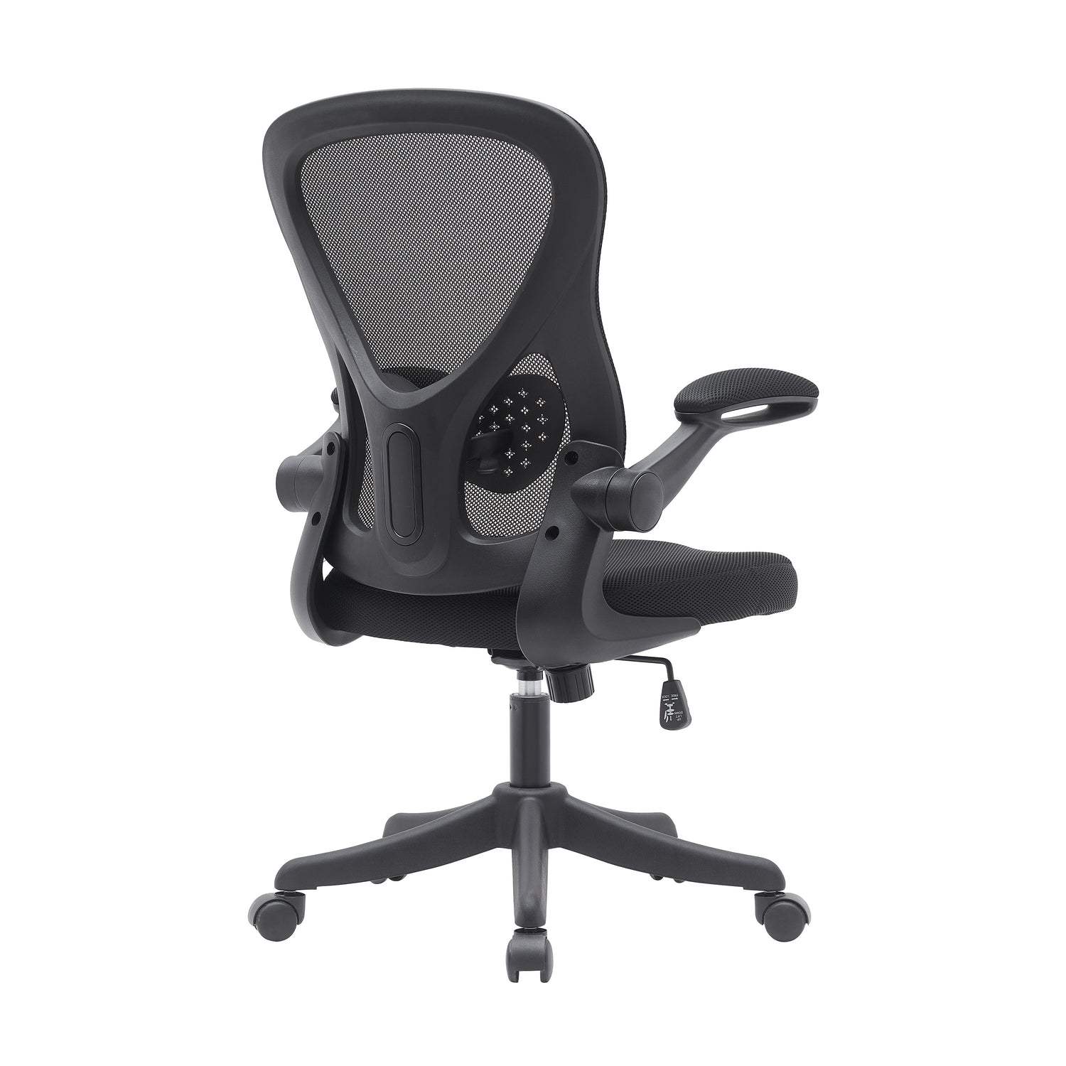 back view of an ergonomic office chair for back pain