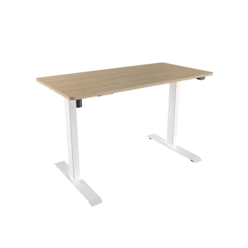 Adjustable Sit to Stand Electric Desk, Oak