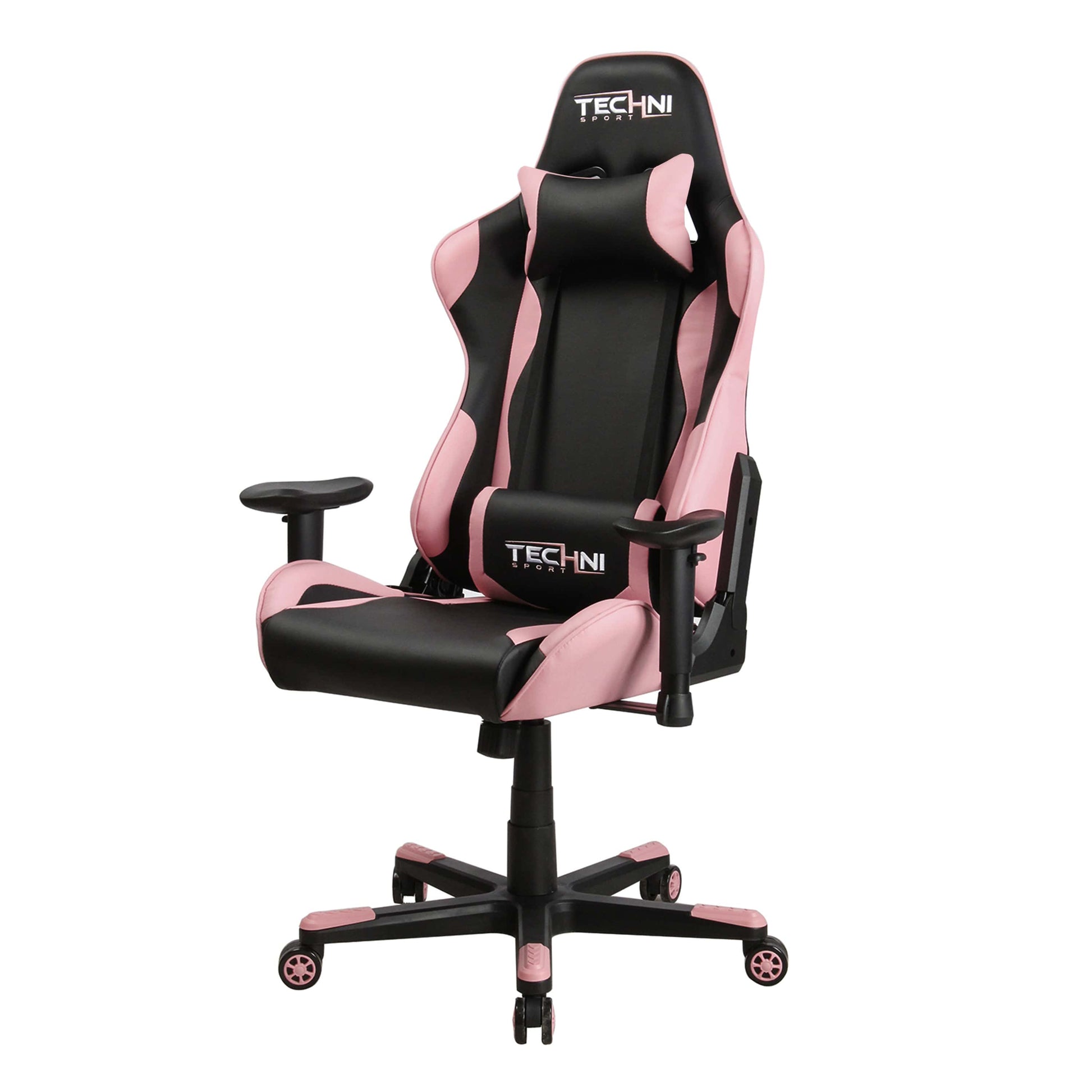 second view of an ergonomic gaming chair for back pain