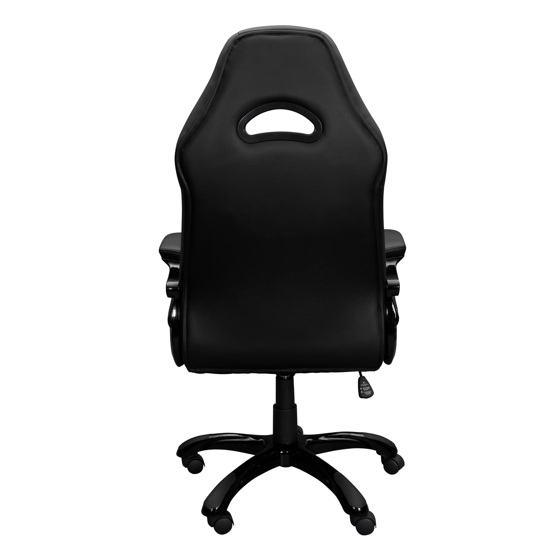 back view of an ergonomic office chair for back pain