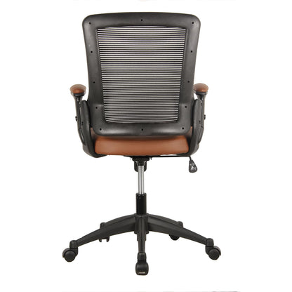 back view of an ergonomic office chair for back pain