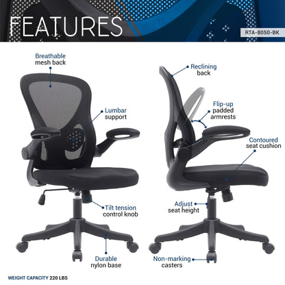 features of an ergonomic office chair for back pain