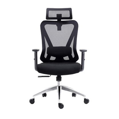 back view of an ergonomic office chair for back pain