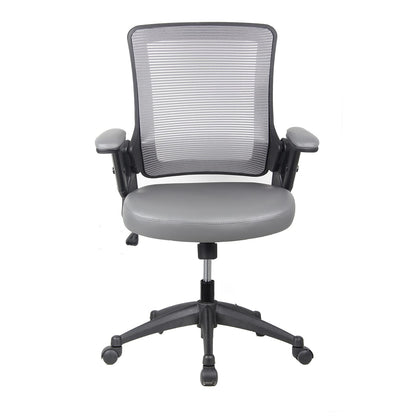 front view of an ergonomic office chair for back pain