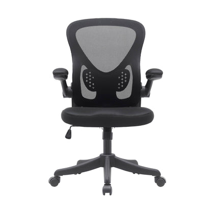 front view of an ergonomic office chair for back pain