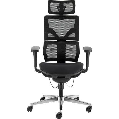 front view of an office chair for back pain