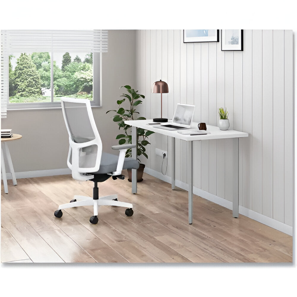 home office view of an office chair for back pain