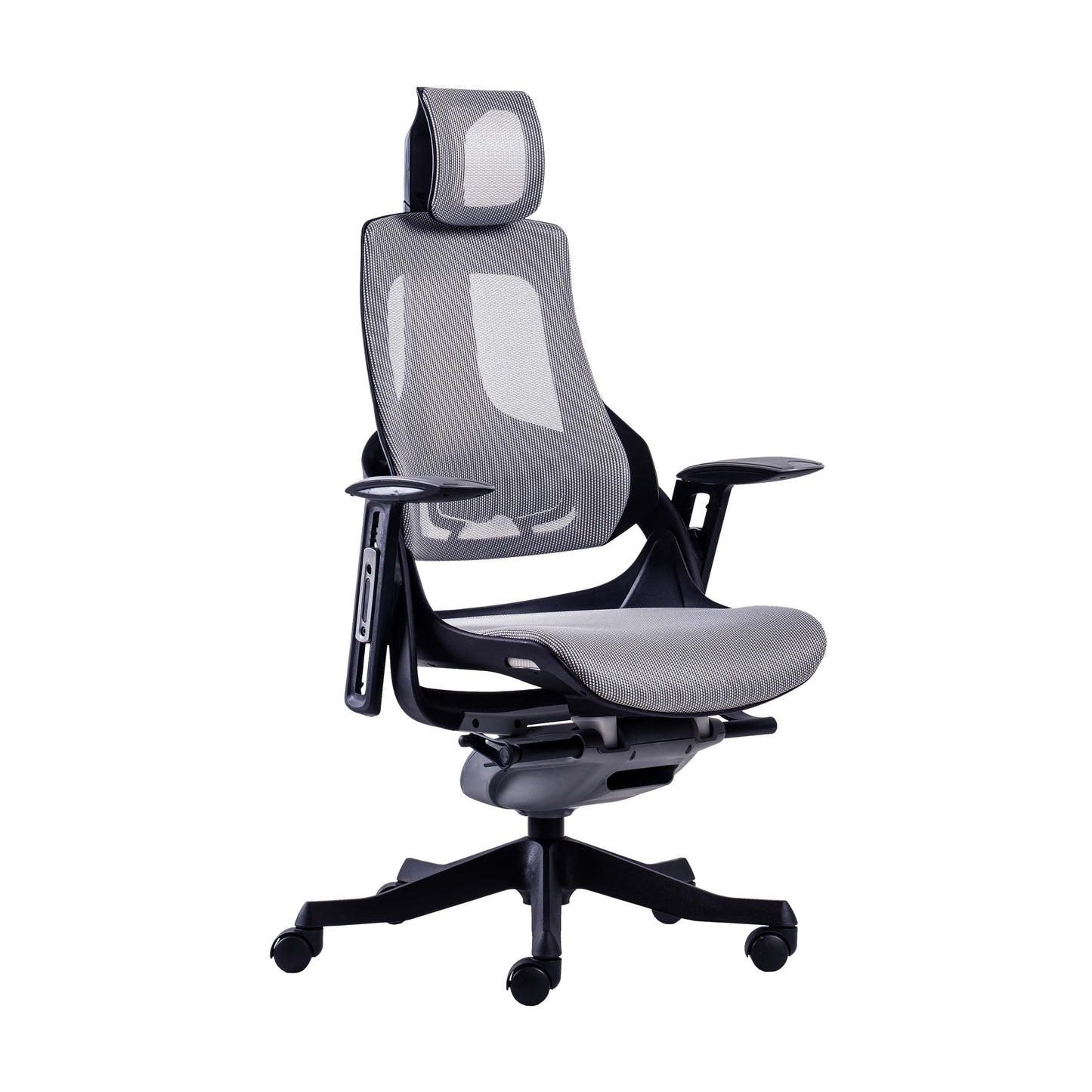 main view of an ergonomic office chair for back pain