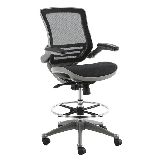 main view of an ergonomic office chair for back pain