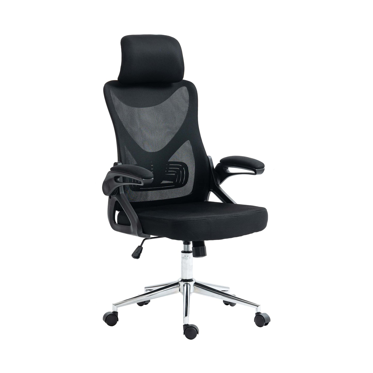 main view of an ergonomic office chair for back pain