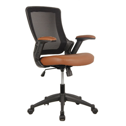 main view of an ergonomic office chair for back pain