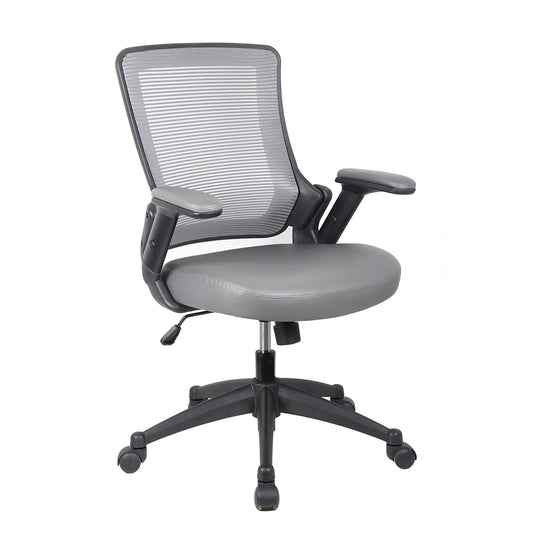 main view of an ergonomic office chair for back pain