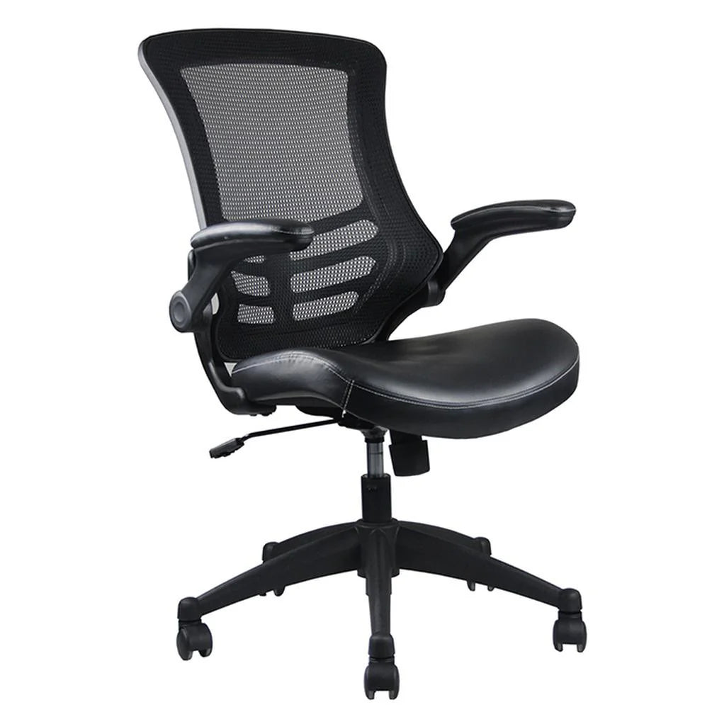 main view of an ergonomic office chair for back pain