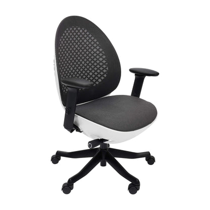 main view of an ergonomic office chair for back pain