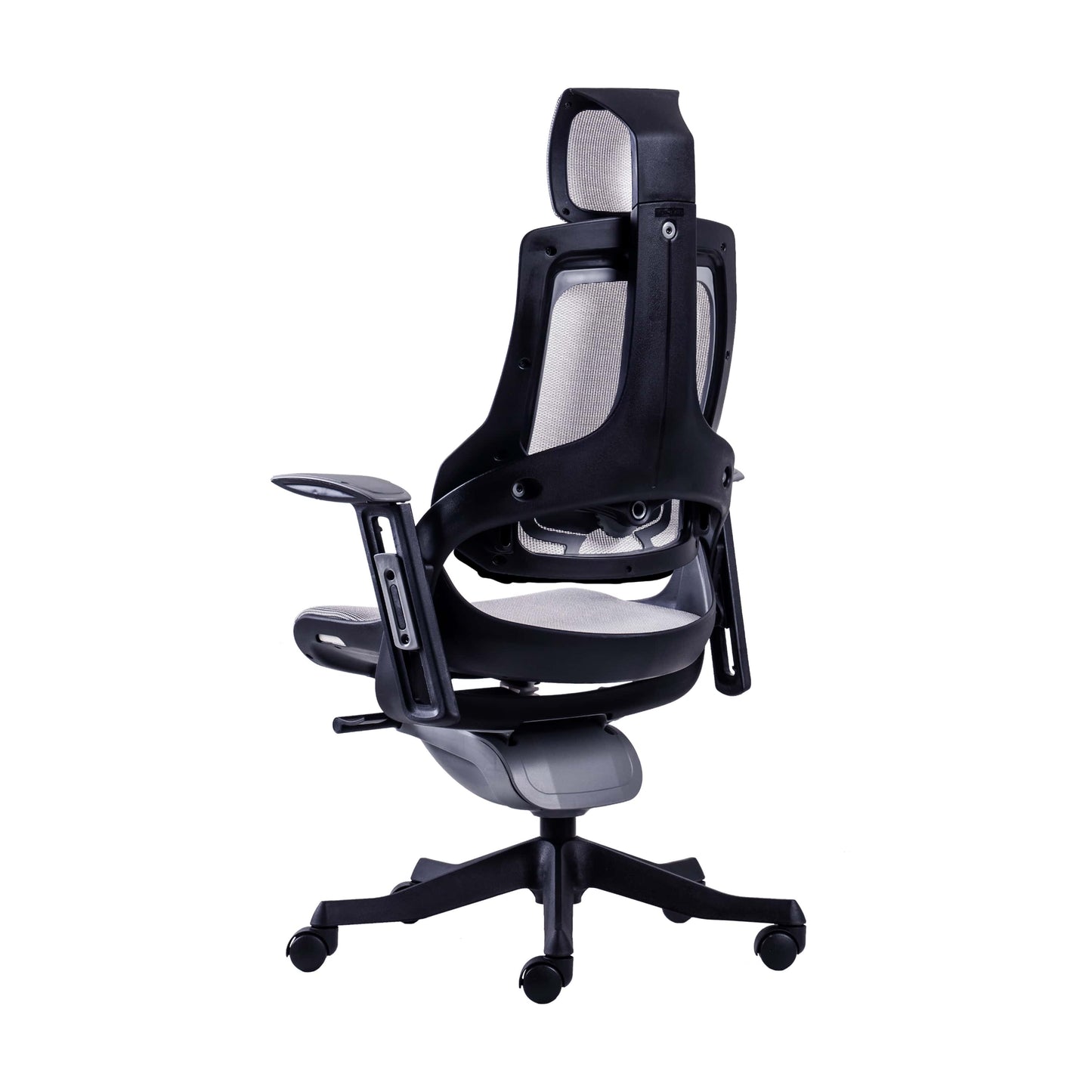 back view of an ergonomic office chair for back pain