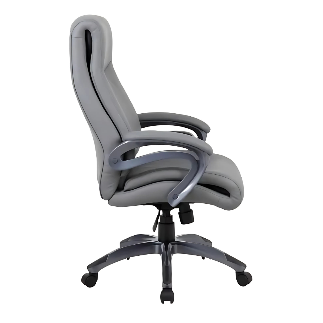 side view of an office chair for back pain