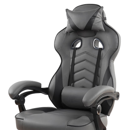 zoomed view of an ergonomic office chair for back pain